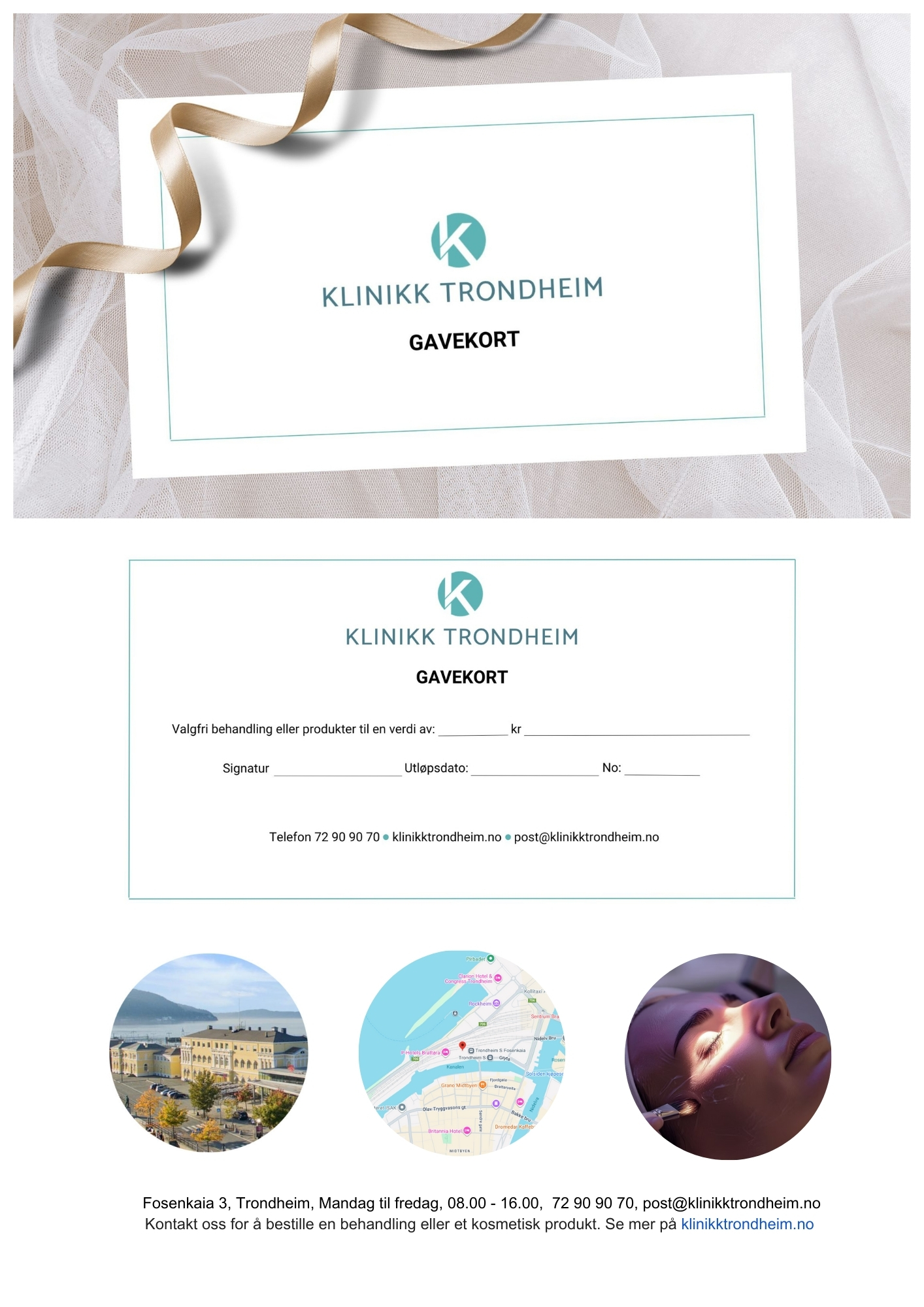 Gavekort Klinikk Trondheim